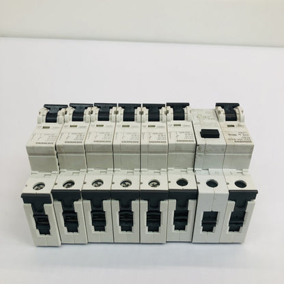 Siemens 5SU1-354-1KK10 RCBO C10 30mA + 6x 5SY61 MCB C63 230/400V Grade B