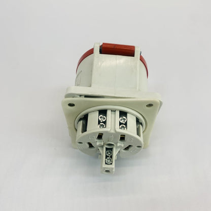 Mennekes Type 3451 32A 3P+N+E 6h 240/415V Industrial Socket Grade B