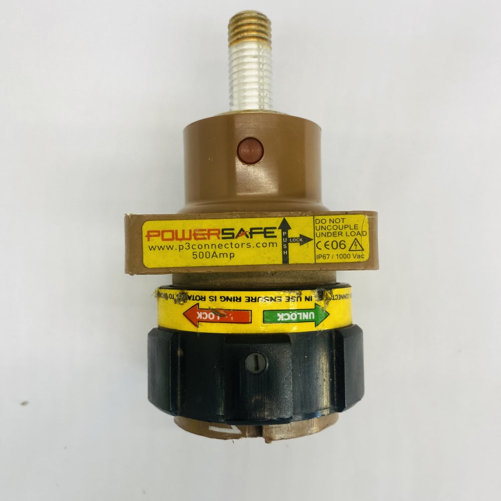 PowerSafe 500Amp Panel Mount Power Connector Stud Terminal P3Connectors Grade B
