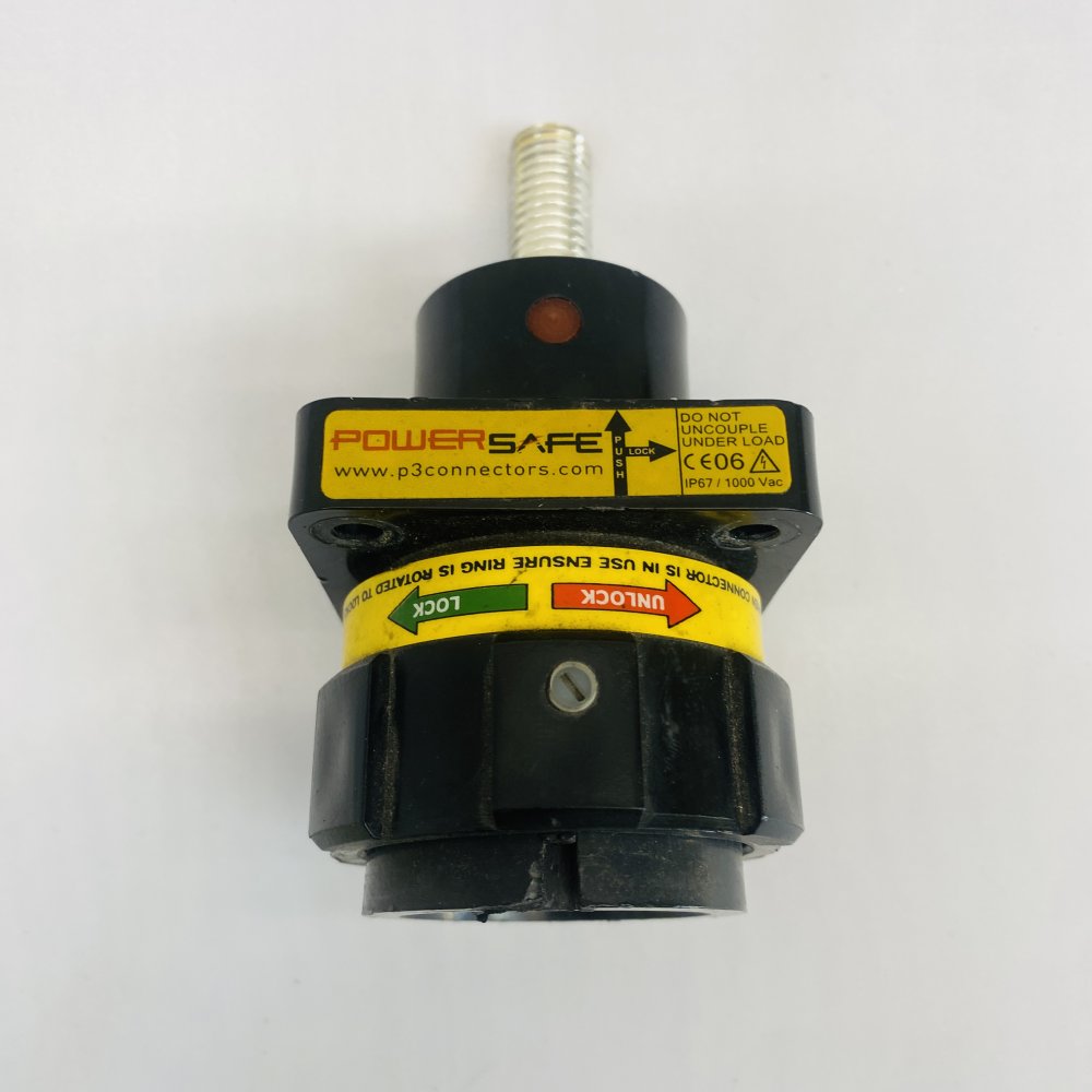 POWERSAFE 500A Panel-Mount Power Connector P3Connectors Grade B