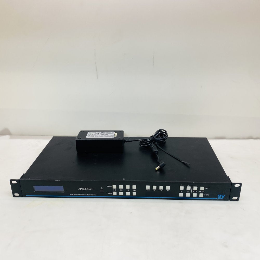 SY Apollo 4K 4x2 Seamless Matrix Switcher HDMI Multi-Viewer Grade D