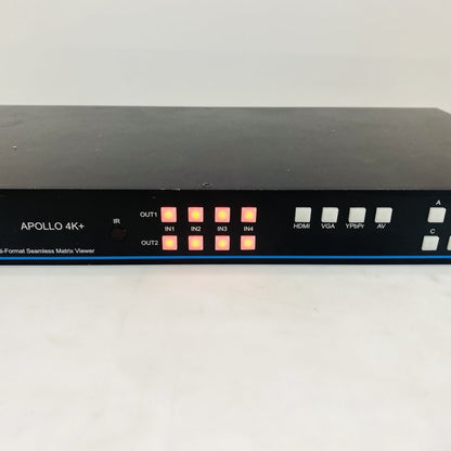 SY Apollo 4K 4x2 Seamless Matrix Switcher HDMI Multi-Viewer Grade D