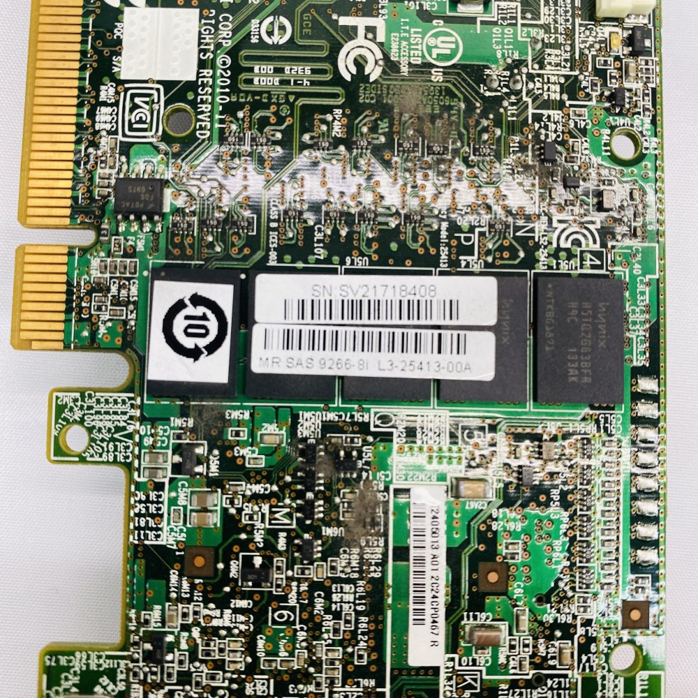 LSI MegaRAID SAS 9266-8i PCIe RAID Controller Card 8-Port