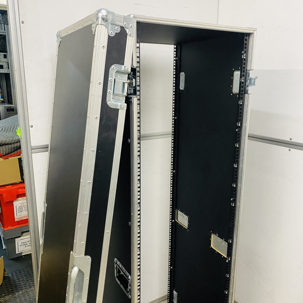 19" Rack Flight Case Road Case Tall Heavy-Duty Server Rack
