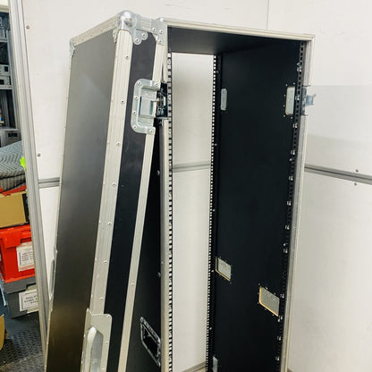 19" Rack Flight Case Road Case Tall Heavy-Duty Server Rack