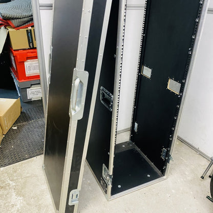 19" Rack Flight Case Road Case Tall Heavy-Duty Server Rack
