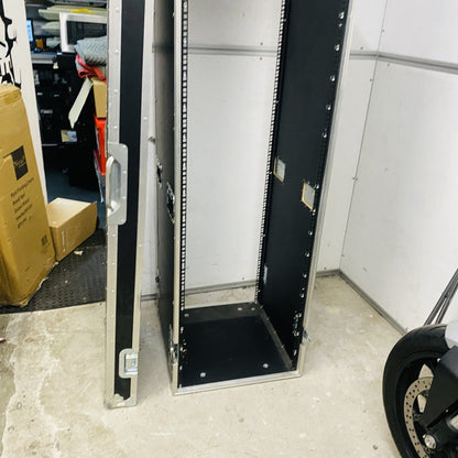 19" Rack Flight Case Road Case Tall Heavy-Duty Server Rack
