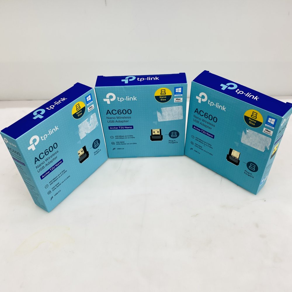 TP-Link Archer T2U Nano AC600 Dual-Band Wireless USB Adapter Grade A