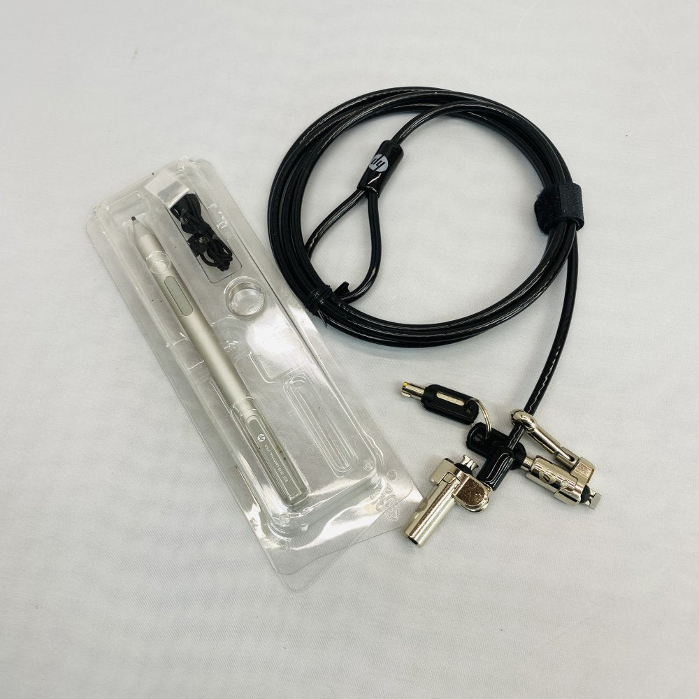 HP Laptop Security Cable Lock with Keys + HP Stylus Pen Grade B