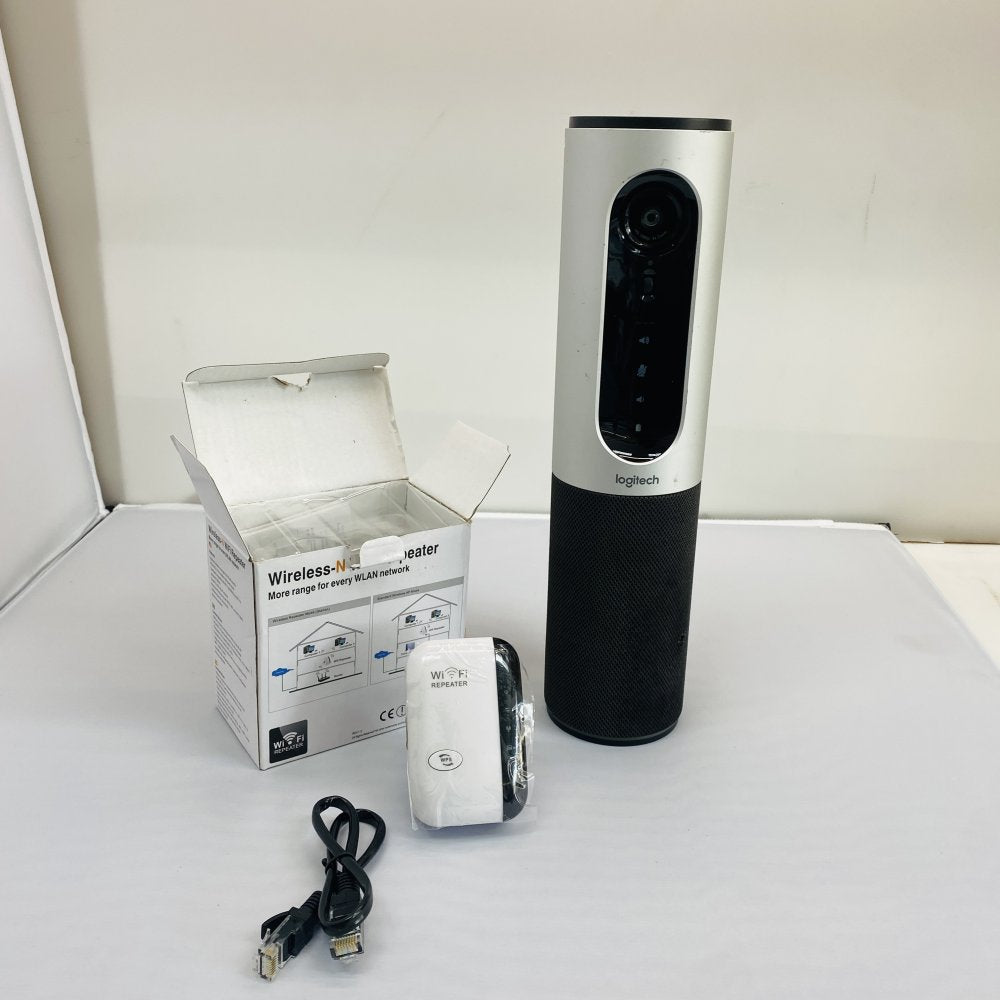 Logitech Conference Cam VR0013 - Video Camera w/ WiFi Repeater Grade B