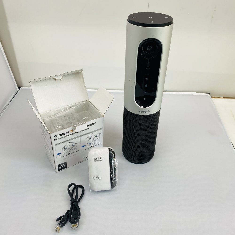 Logitech Conference Cam VR0013 - Video Camera w/ WiFi Repeater Grade B
