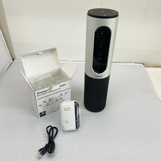 Logitech Conference Cam VR0013 - Video Camera w/ WiFi Repeater Grade B