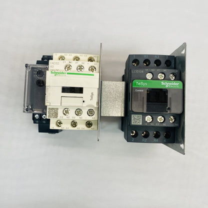 Schneider Electric TeSys Contactors LC1D128 & CAD32 - Pair Grade B