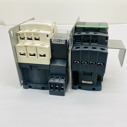 Schneider Electric TeSys Contactors LC1D128 & CAD32 - Pair Grade B