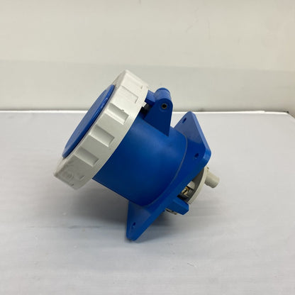 Lewden PM63/661 63A 2P+E Panel Mount IEC Inlet Socket IP67