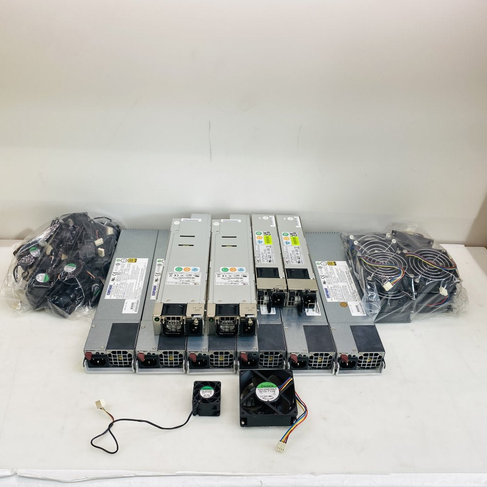 Compuware CPR-1221-1M2LF 1200W 80+ Gold + EMACS 800W/300W Server PSUs & Fans