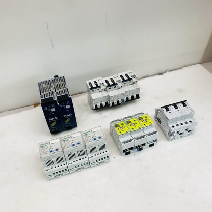 Industrial Automation Job Lot Siemens Circuit Breakers Schneider IME Relays