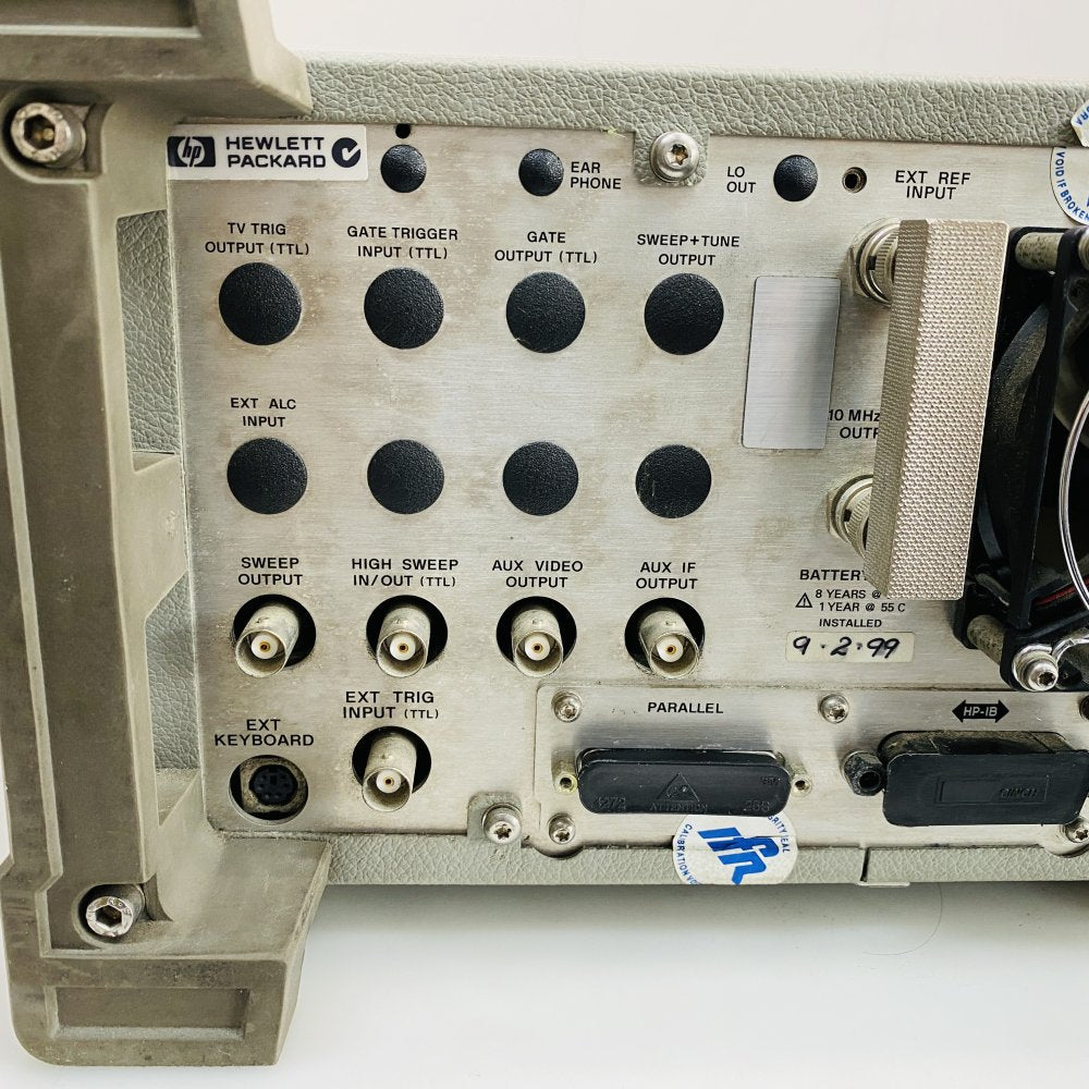 Hewlett Packard 8592L Spectrum Analyzer 9 kHz - 22 GHz Benchtop