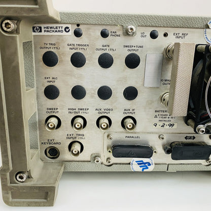 Hewlett Packard 8592L Spectrum Analyzer 9 kHz - 22 GHz Benchtop