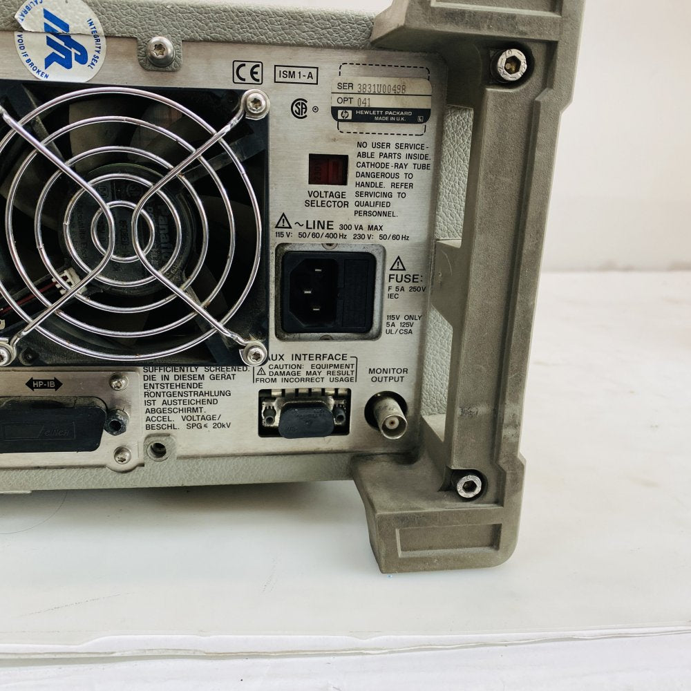 Hewlett Packard 8592L Spectrum Analyzer 9 kHz - 22 GHz Benchtop