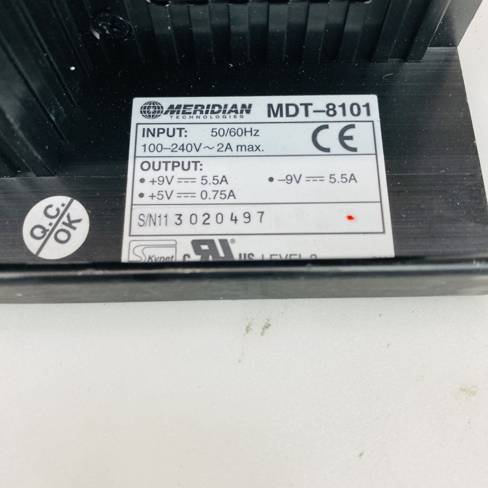 Meridian Technologies MDT-8101 Power Supply Module PS-150 9V/5.5A Grade C