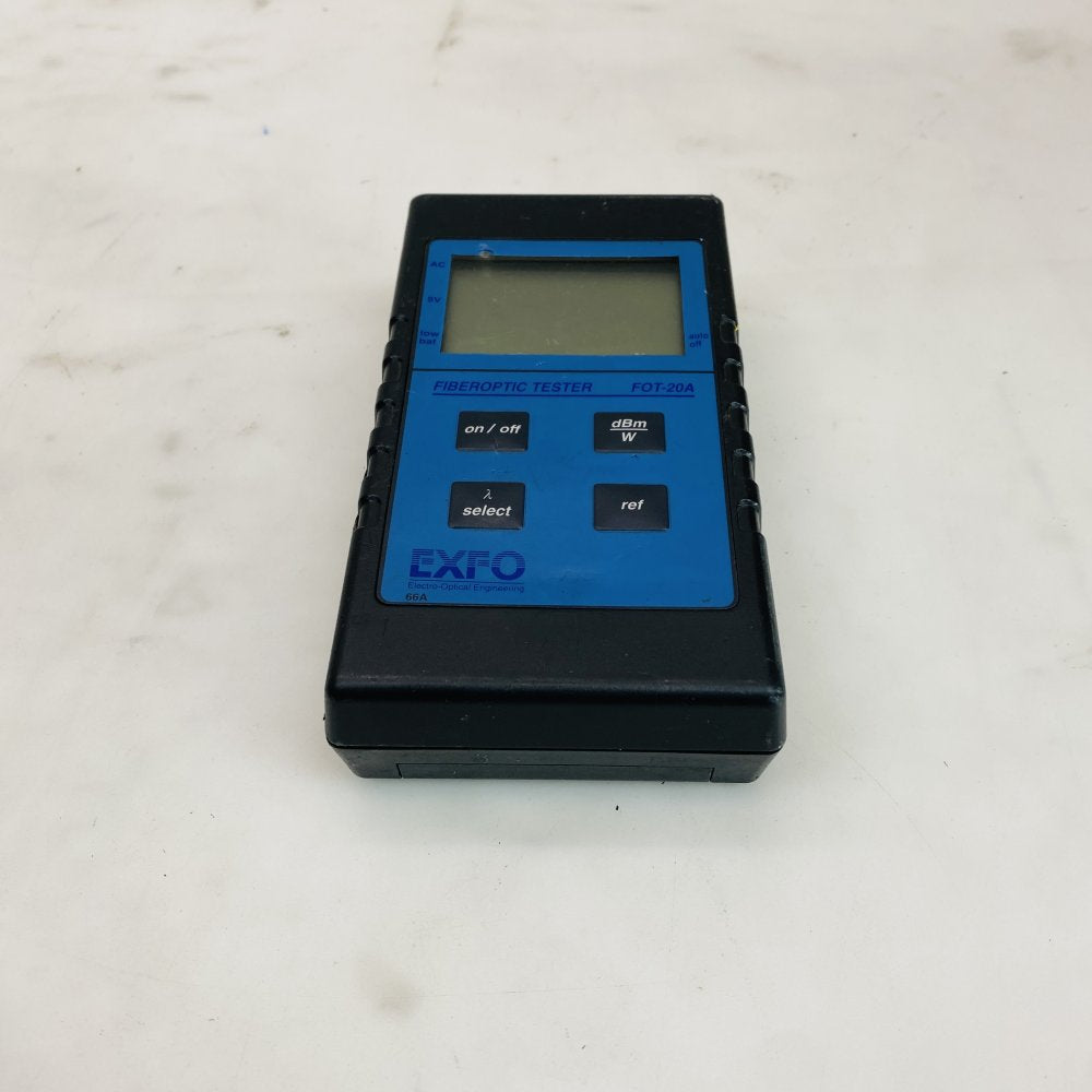 EXFO FOT-20A Fiberoptic Tester / Power Meter Handheld Grade C