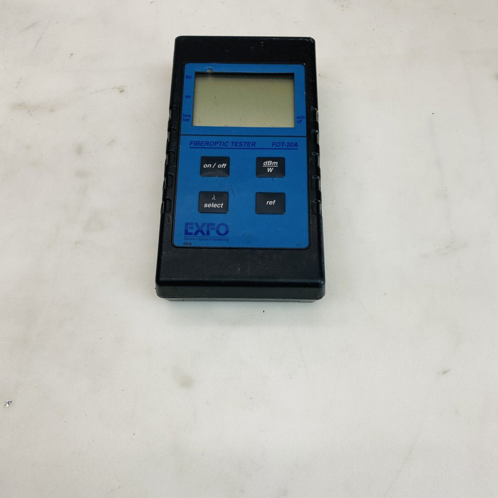 EXFO FOT-20A Fiberoptic Tester / Power Meter Handheld Grade C