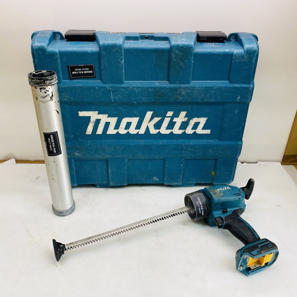 Makita DCG180 18V Cordless Sealant Gun-Used with Case & Tube UNTESTED (GRADE D)
