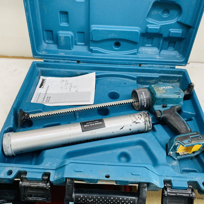 Makita DCG180 18V Cordless Sealant Gun-Used with Case & Tube UNTESTED (GRADE D)