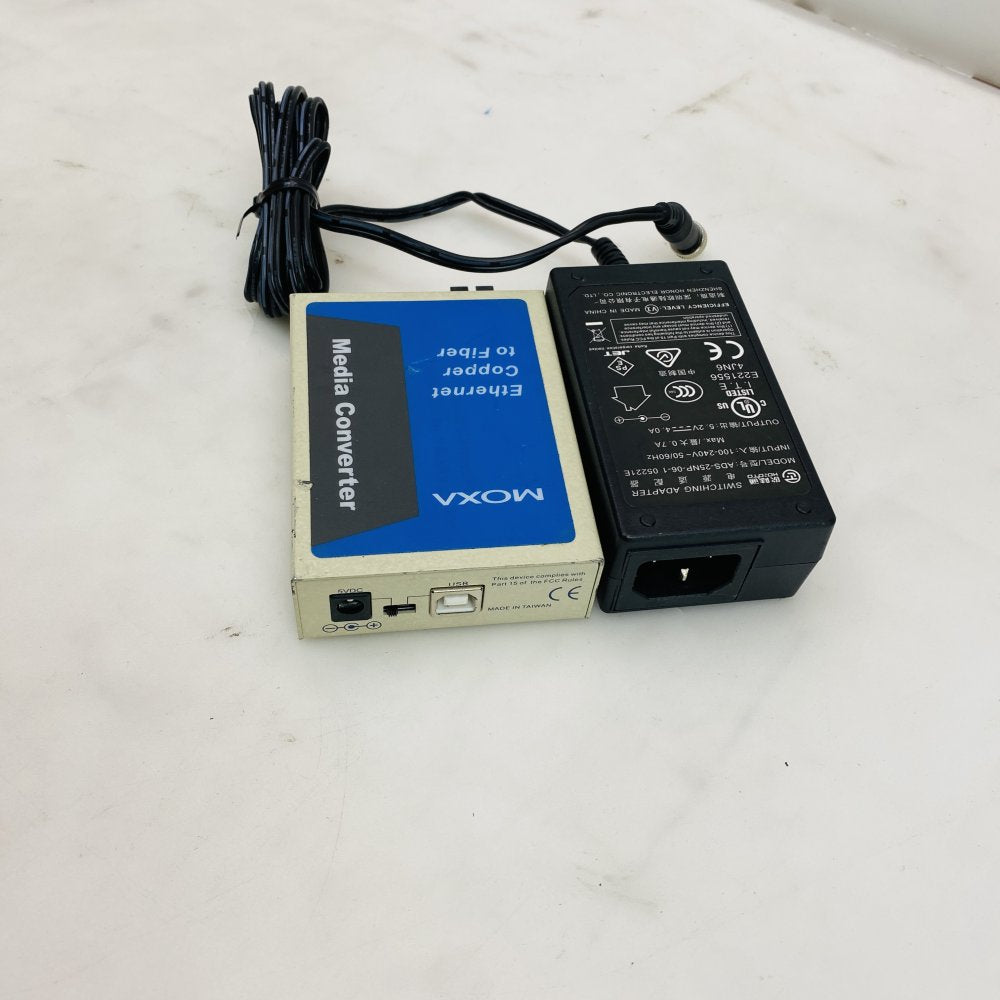 MOXA ME61B-S-SC Ethernet Copper to Fiber Media Converter Grade C