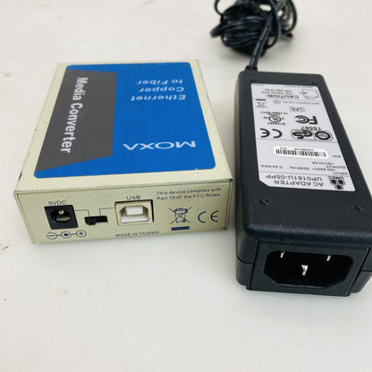 Moxa ME61A-S-SC Media Converter Ethernet to Fiber 1310nm Grade C