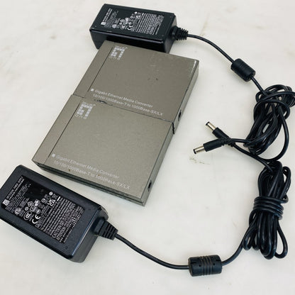 LevelOne GVT-4000 Gigabit Ethernet Media Converter w/ SFP 10/100/1000 Grade D