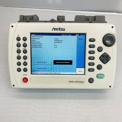 Anritsu MT9083B ACCESS Master OTDR Fiber Test Meter + Charger Grade B