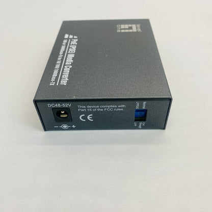 LevelOne GVT-2012 RJ45 to SFP Gigabit Media Converter PoE PSE Grade B