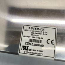TDK-Lambda LS150-12 12V 12.5A Switching Power Supply - Metal Case Grade D