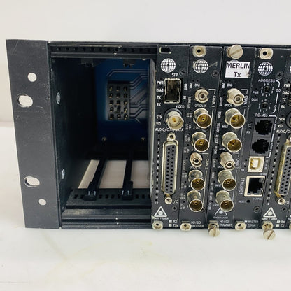Meridian SA-2000PC Fiber Optic Command Center Rackmount Chassis Modules(Grade D)