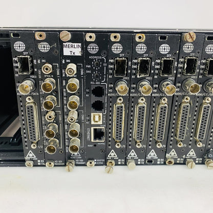 Meridian SA-2000PC Fiber Optic Command Center Rackmount Chassis Modules(Grade D)