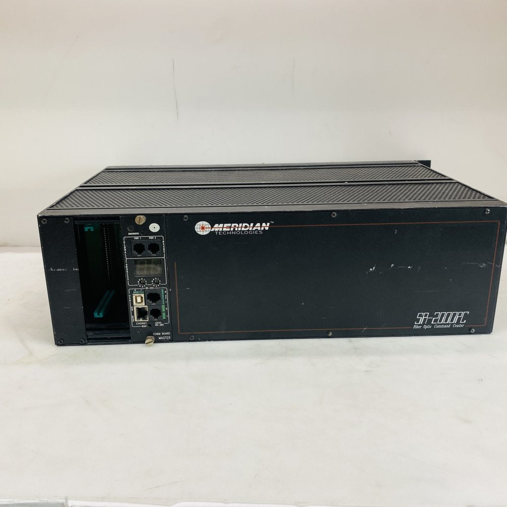Meridian SA-2000PC Fiber Optic Command Center Rackmount Chassis Modules(Grade D)