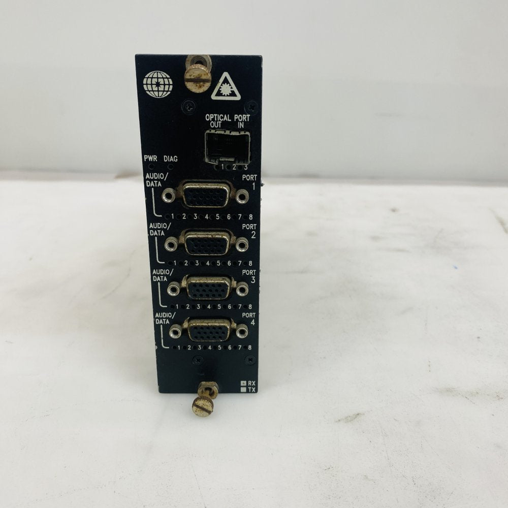 Meridian DXB-16C/16C-SFP 4-Port HD-15 SFP Audio/Data Module (Grade D)