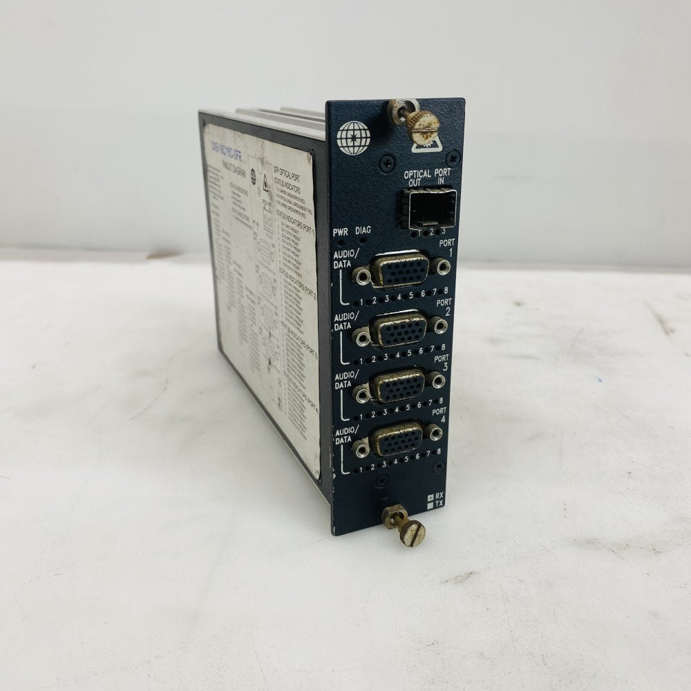 Meridian DXB-16C/16C-SFP 4-Port HD-15 SFP Audio/Data Module (Grade D)