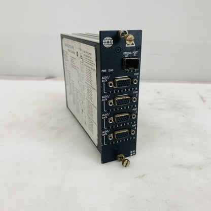 Meridian DXB-16C/16C-SFP 4-Port HD-15 SFP Audio/Data Module (Grade D)