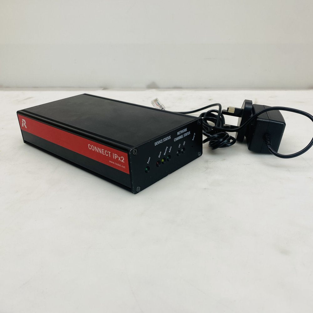Riedel CONNECT IPx2 AES Network Audio Interface w/ PSU Grade B