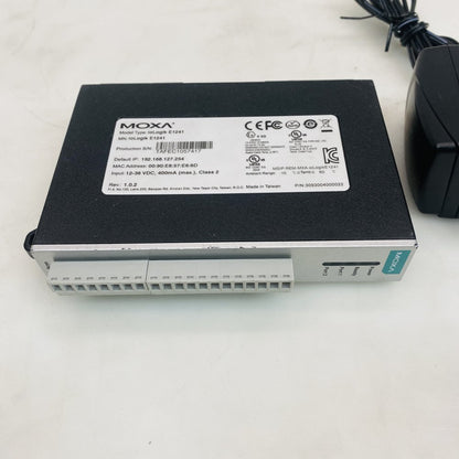 Moxa ioLogik E1241 Ethernet I/O Module Industrial Remote IO Grade B