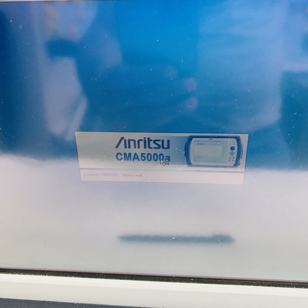 Anritsu CMA5000a Media Analyzer w/ Batteries, Power Cord, Hard Case Grade B