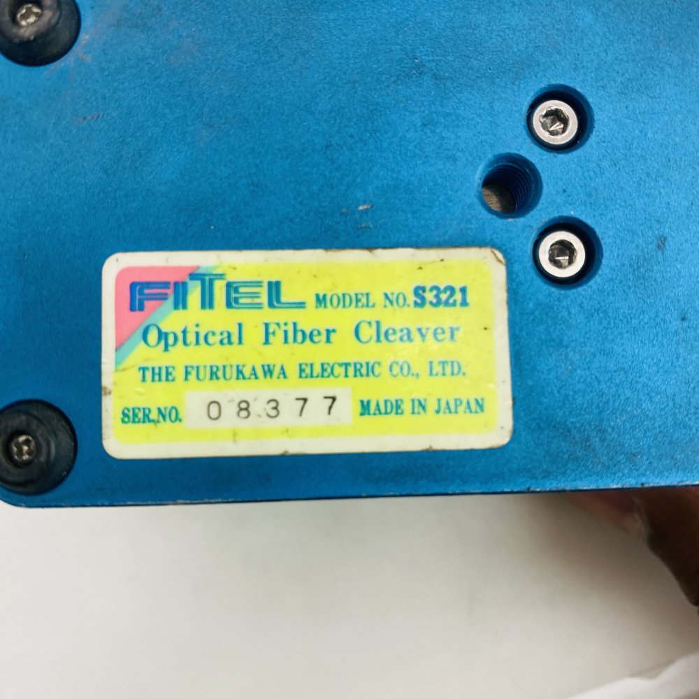 FITEL S177A Fusion Splicer Kit w/ S326 Cleaver, FC-6S Cleaver & Sleeves Grade B