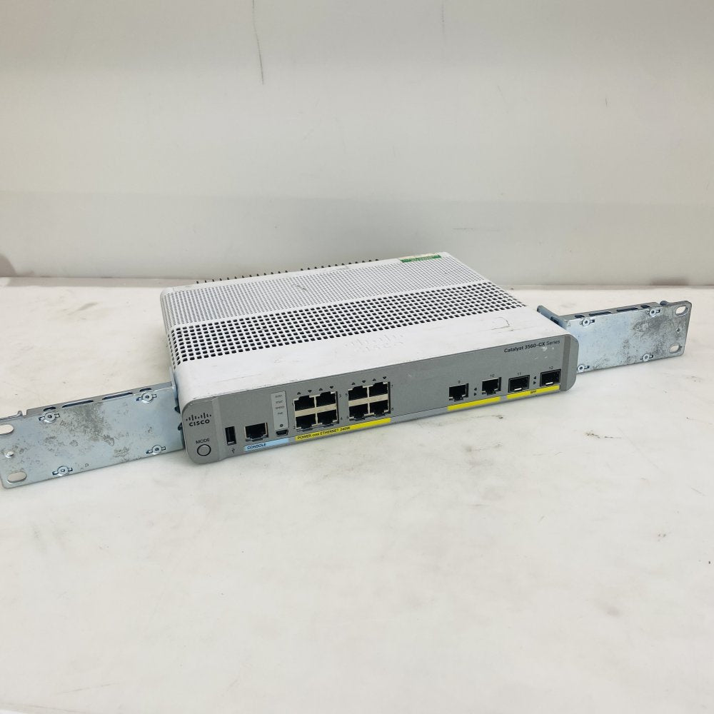 Cisco WS-C3560CX-8PC-S Catalyst 3560-CX 8-Port PoE 240W Switch Grade B
