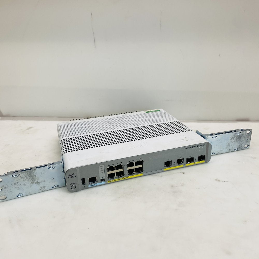 Cisco WS-C3560CX-8PC-S Catalyst 3560-CX 8-Port PoE 240W Switch Grade B