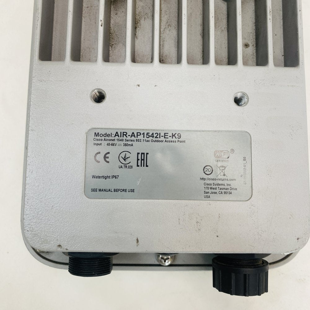 Cisco AIR-AP1542I-E-K9 Aironet 1540 Outdoor Access Point PoE IP67 Grade D