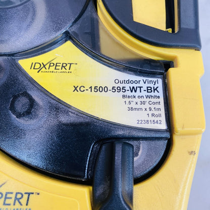 Brady IDXPERT Handheld Labeler - Portable ID/Wire Label Printer (Grade C)