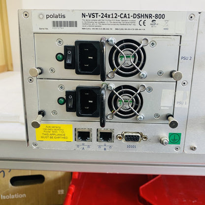 Polatis N-VST-24x12-CA1-DSHNR-800 Series1000 Optical Switch Rackmount Grade D